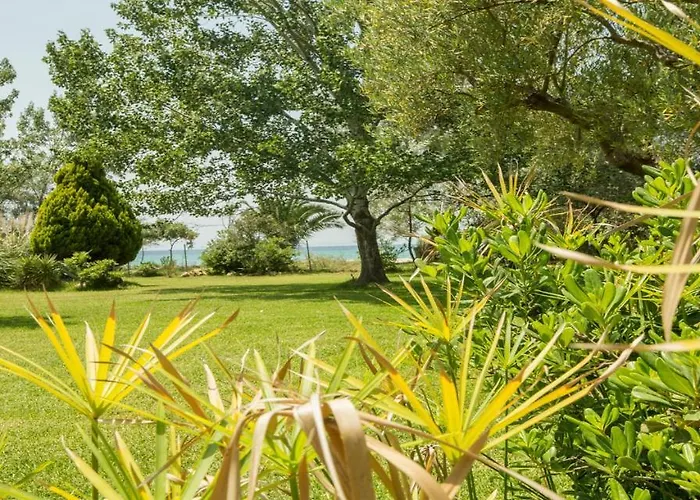 ヴィラ Hacienda Beachfront Villa, Spathies *